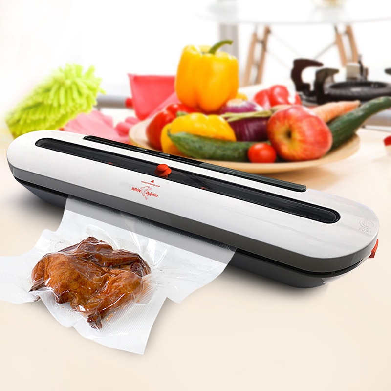 Electric Vacuum Sealer with 10 pcs Food Saver Bags