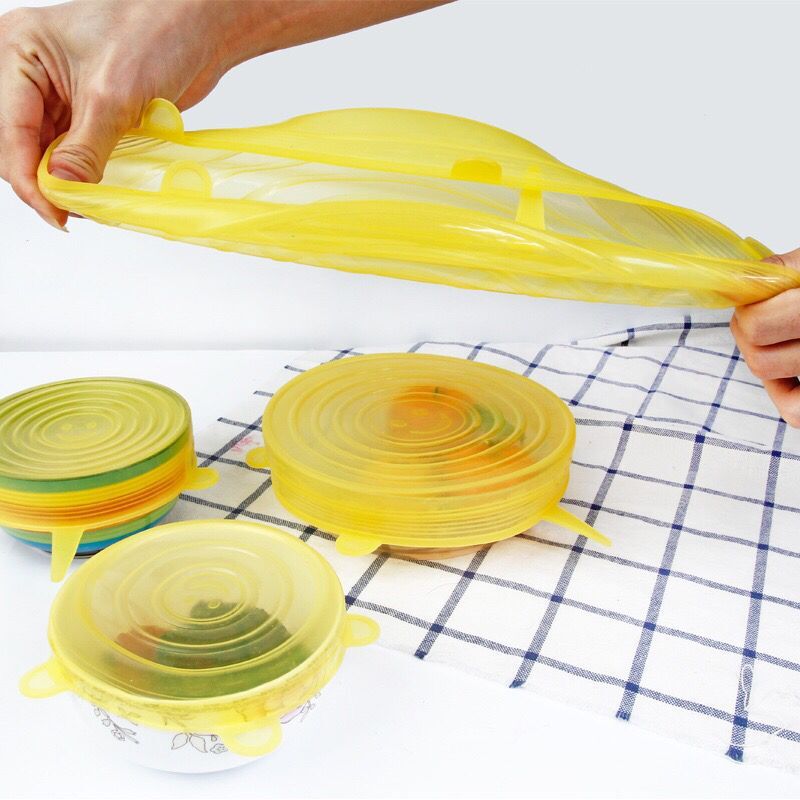 Reusable Silicone Food Wrap Set