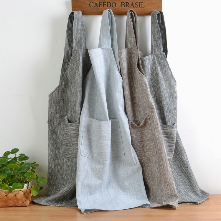 Japanese Style Cotton and Hemp Apron